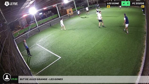 But de Jules Grange - LES GONES