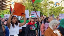 Cientos de ceutíes piden en la plaza de los Reyes el fin del “genocidio” palestino a manos de Israel