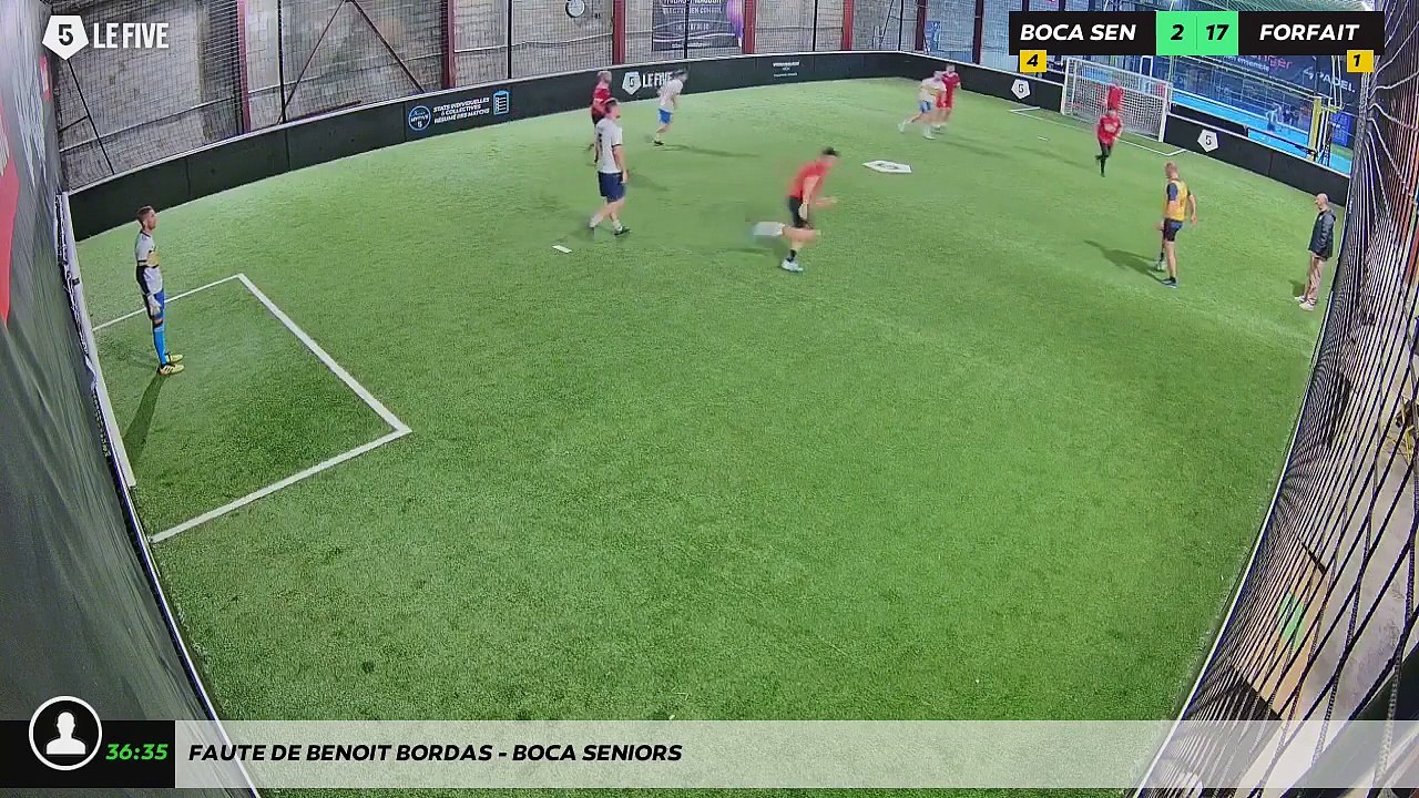Faute de Benoit Bordas - BOCA SENIORS