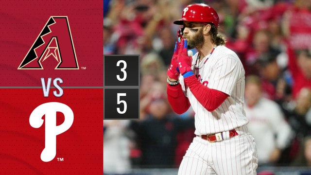 Resumen Cascabeles de Arizona vs Filis de Filadelfia / MLB 16-10-2023