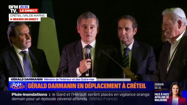 Gérald Darmanin: Je veux dire au nom du gouvernement notre grande pensée, parfois aussi notre colère, devant les drames ignobles qui ont eu lieu en Israël suite à l'attaque islamiste et terroriste du Hamas