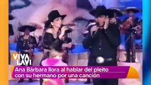 Ana Bárbara llora al hablar del pleito con su hermano por una canción