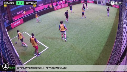 But de Antoine NOUVIAN - PETARDS MOUILLES