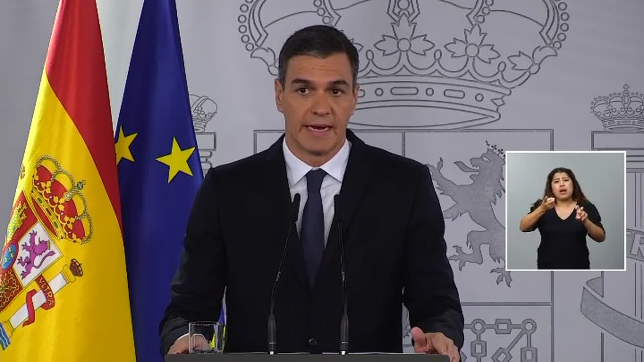 Sánchez: "Debemos actuar de manera muy estratégica tanto sobre las consecuencias como sobre las causas del conflicto"