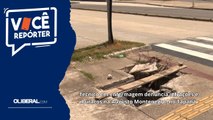 Técnico em enfermagem denuncia infrações e buracos na Augusto Montenegro, no Tapanã