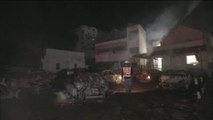 صور من أمام مستشفى المعمداني بعد القصف الإسرائيلي #العربية
