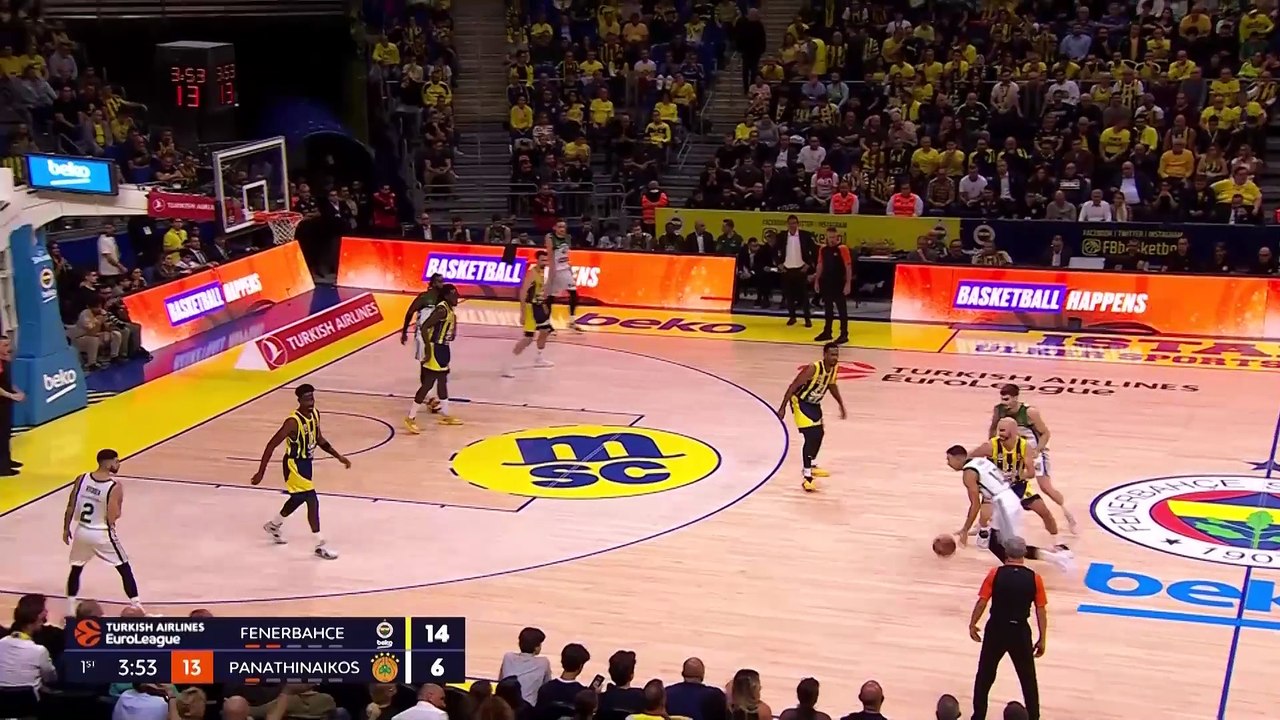Fenerbahçe Beko - Panathinaikos (83-69) - Maç Özeti - EuroLeague 3. Hafta