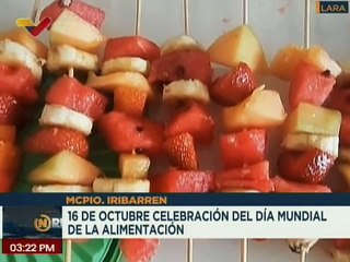 1.990 instituciones del edo. Lara celebraron el Día de la Alimentación