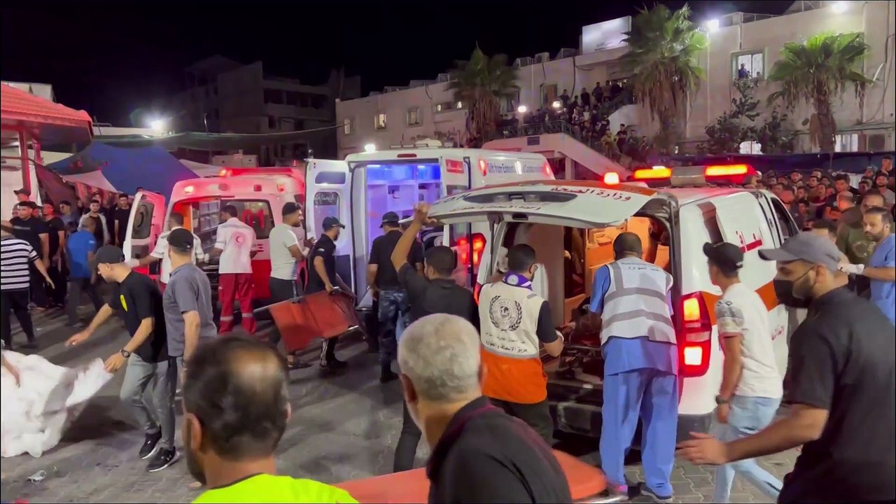 Over 500 people killed in Israeli airstrike on Gaza hospital: Health Ministry