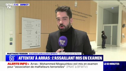 Video herunterladen: Attentat d'Arras: l'assaillant mis en examen pour assassinat, tentative d'assassinat en relation avec une entreprise terroriste et association de malfaiteurs terroriste criminelle