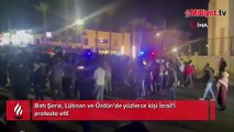 Batı Şeria, Lübnan ve Ürdün’de yüzlerce kişi İsrail'i protesto etti