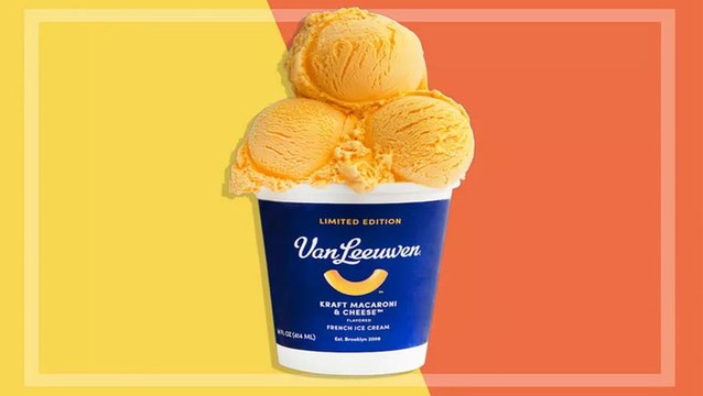 Van Leeuwen Ice Cream Is Bringing Back Its Kraft Mac & Cheese Ice Cream, Along With 6 More Winter Flavors