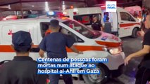 Centenas de mortos em hospital de Gaza gera revolta: Israel acusa Jiad Islâmica