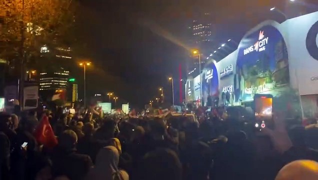 Gazze'deki hastane saldırısı İstanbul ve Ankara'da protesto edildi