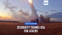 US-supplied ATACMS long-range missiles used for first time in attack by Ukrainian forces