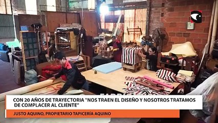 Con 20 años de trayectoria nos traen el diseño y nosotros tratamos de complacer al cliente