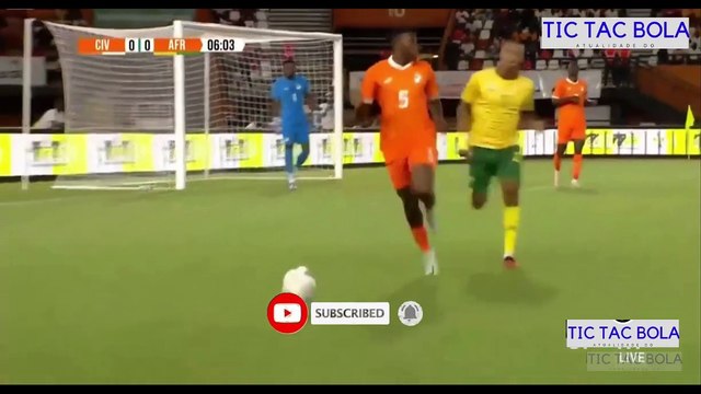 SOUTH AFRICA vs IVORY COAST (1-1) HIGHLIGHTS _ GOALS INTERNATIONAL FRIENDLY MATCH 2023