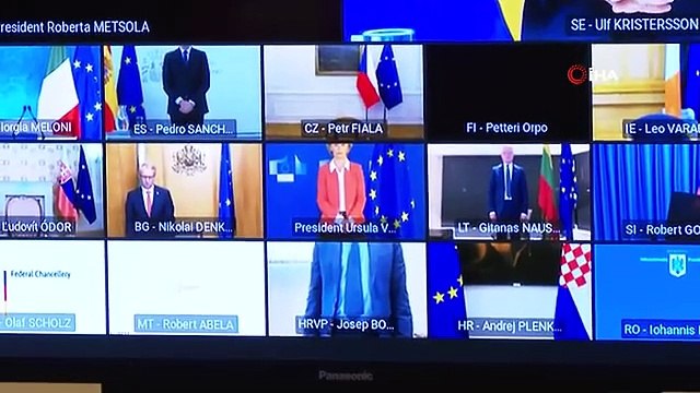 AB Liderleri İsrail-Filistin Gündemiyle Toplandı