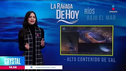 Ríos y lagos al fondo del océano