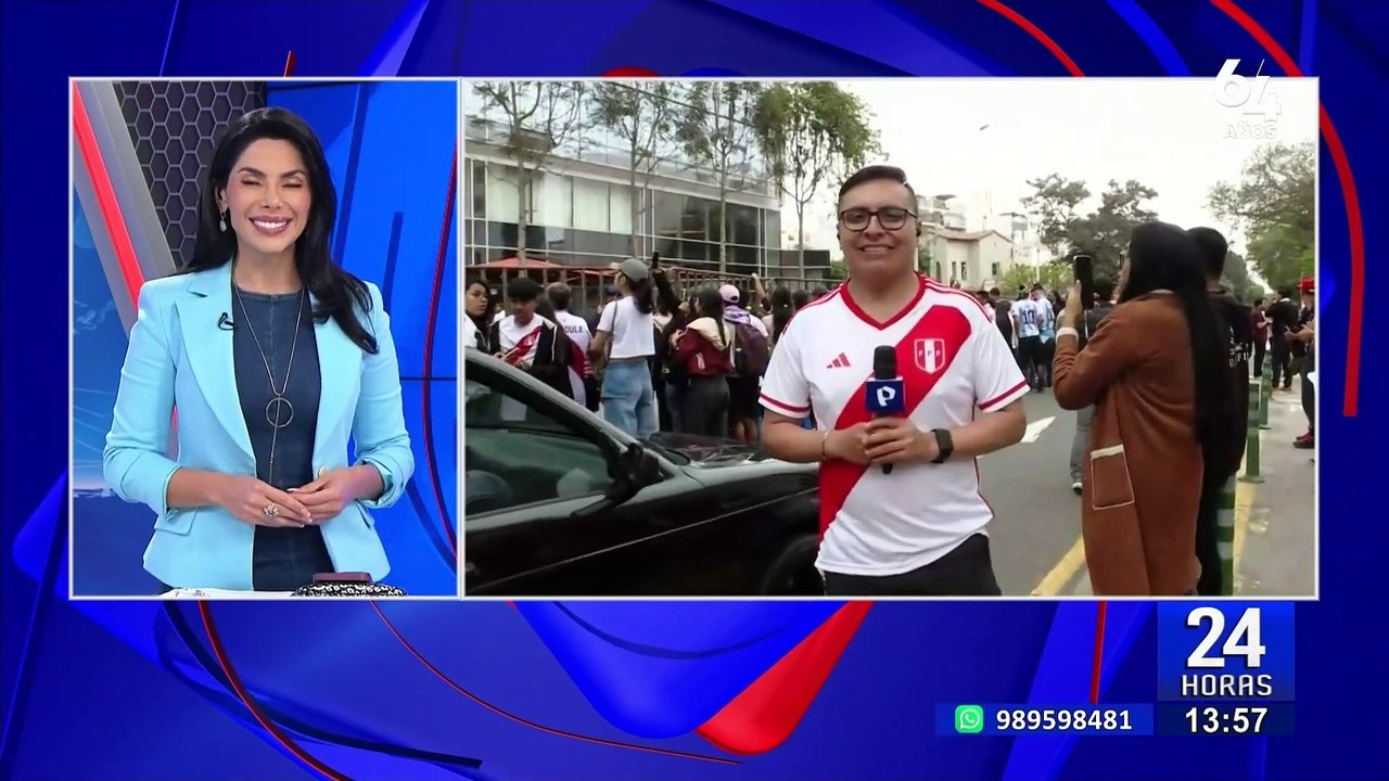 Perú vs. Argentina: Hinchas abarrotan el hotel Hilton para saludar a Lionel Messi