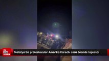 Malatya’da protestocular Amerika Kürecik üssü önünde toplandı