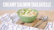 Creamy Salmon Tagliatelle I Recipe