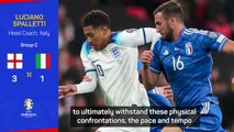 Spalletti admits Italy 'need to develop' after England defeat