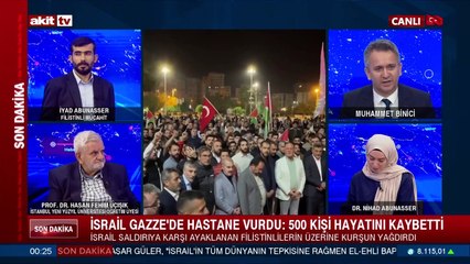 Tüm Türkiye İsrail terörüne karşı ayakta