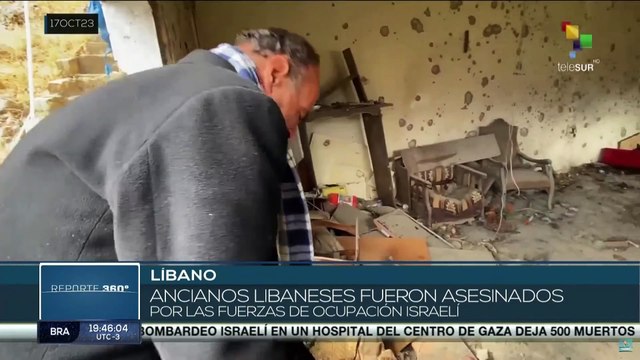 Líbano: Ancianos libaneses fueron asesinados por el ejército de ocupación sionista