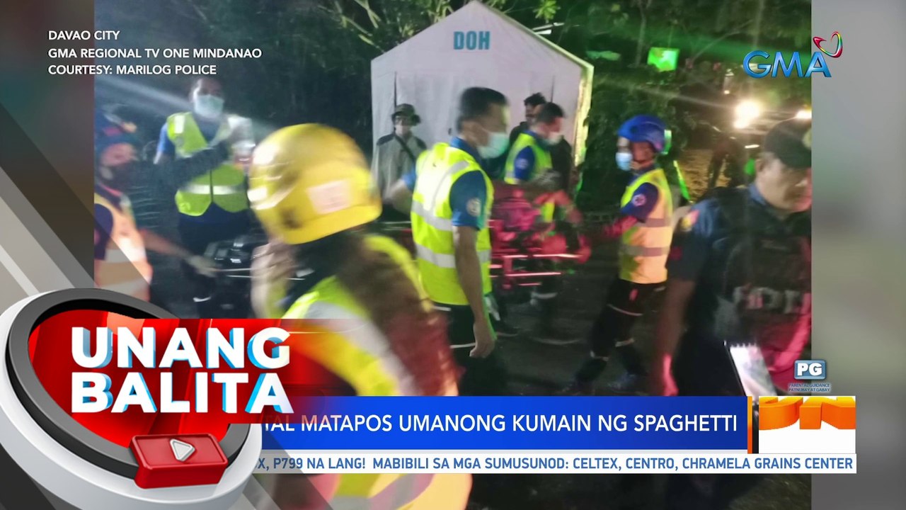 11, naospital matapos umanong kumain ng spaghetti | UB