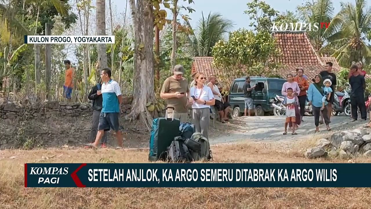 Setelah Anjlok, Kereta Argo Semeru Ditabrak KA Argo Wilis dari Arah Bandung