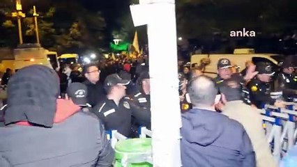 İsrail'in Gazze saldırısı Ankara'da protesto edildi