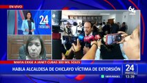 Janet Cubas, alcaldesa de Chiclayo: 