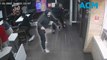 Moment armed, masked robber terrifies customers at Canberra Hungry Jack's