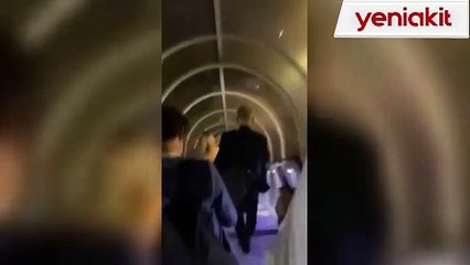 Almanya Şansölyesi yüzüstü yere kapaklandı