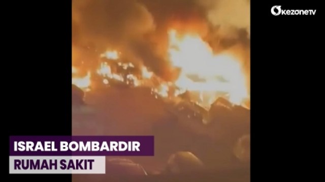 Biadab! Israel Bombardir RS Al Ahli di Gaza, Tewaskan 600 Orang Palestina, 900 Luka