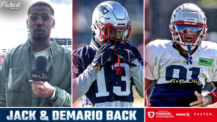 Patriots Practice Update: Key Returns & Absences — Jack Jones & Demario Douglas Back 🏈