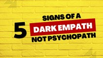 Relationship Tips: 5 Signs Of A Dark Empath, Not Psychopath