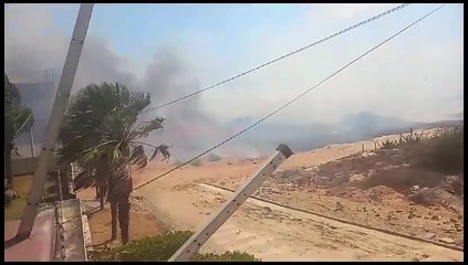 Incêndio em área verde de Aquiraz