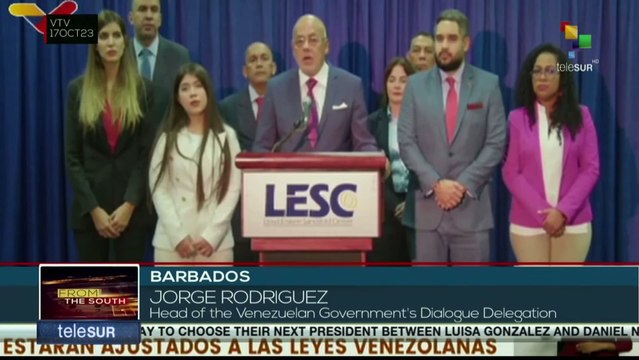 Venezuelan government and opposition sectors sign agreements