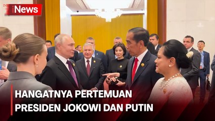 Hangat! Presiden Jokowi Bertemu Putin di Beijing, Bincang Santai dan Foto Bersama