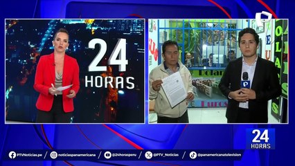 Congresista Luis Picón fue detenido por la policía cuando salía del hemiciclo