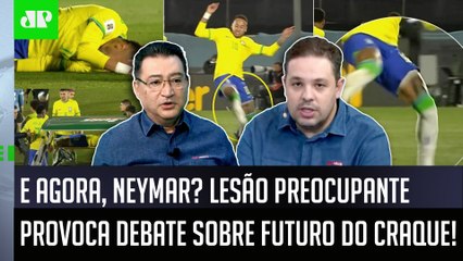 "A LESÃO DO NEYMAR é PREOCUPANTE! E a INFORMAÇÃO é que..." TORÇÃO DE JOELHO na Seleção ASSUSTA!