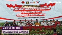 Tok! Mahfud MD Resmi Calon Wakil Presiden Mendampingi Bacapres Perindo Ganjar Pranowo