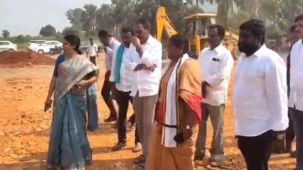 ములుగు: రాహుల్ గాంధీ సభ ఏర్పాట్లను పరిశీలించిన ఎమ్మెల్యే