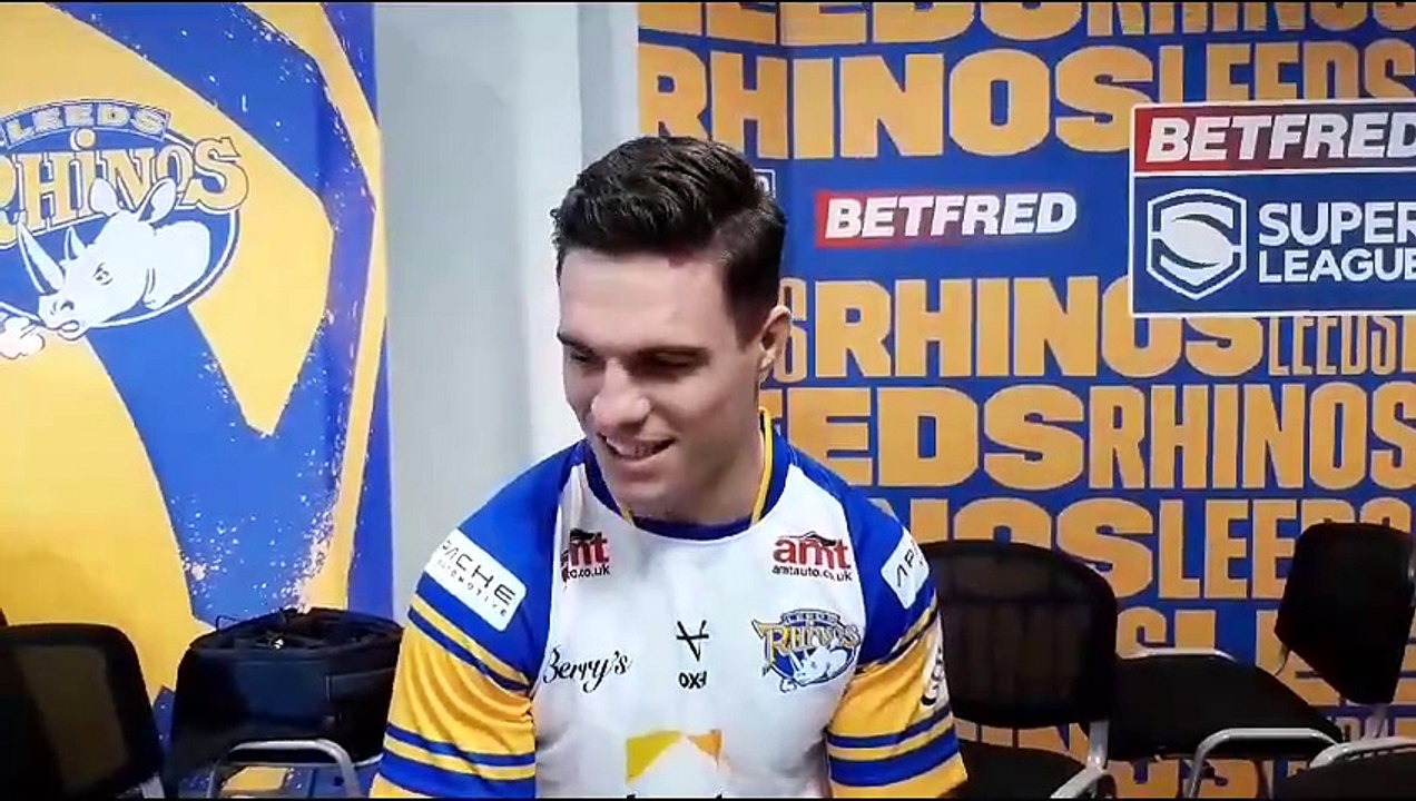 Exclusive video interview with Rhinos recruit B...