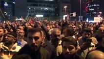 İsrail Başkonsolosluğu önünde protesto! Ortalık savaş yerine döndü