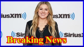 Kelly Clarkson Shows Off Weight Loss as She Stuns in Sheer Lacy Black Dress for Radio Show
