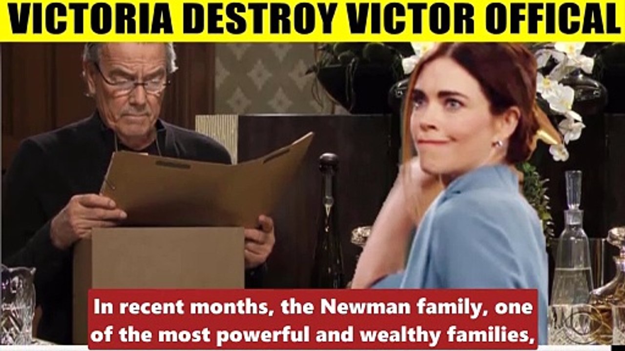 CBS Young And The Restless Spoilers Victoria destroyed and burned Victor's offic