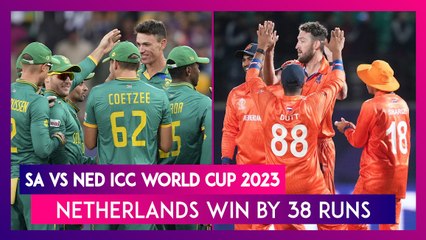 SA vs NED ICC World Cup 2023 Stat Highlights: Netherlands Secure Shock Win By 38 Runs